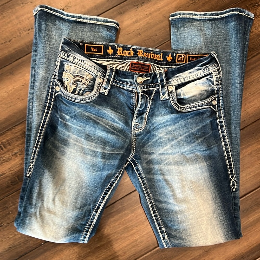 Rock Revival easy boot jeans size 27